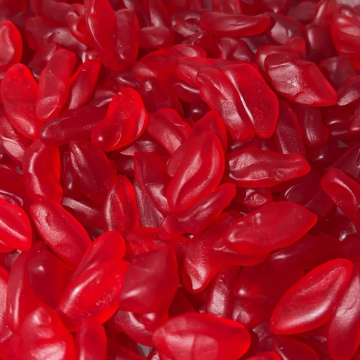 Mini lèvres rouges lisses(100G)