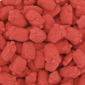 Fraise fouettée rouge sucrée(100G)